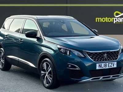 used Peugeot 5008 SUV 1.6 BlueHDi 120 GT Line 5dr [Navigation][Front/Rear Parking Sensors][Blind Spot Assist] Diesel SUV