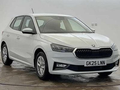 Used Skoda Fabia SE 94 HP (69 kW) 2025 Moon white metallic Hatchback