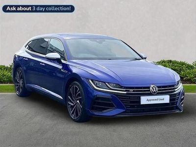 Usado VW Arteon R 320 HP (235 kW) 2021 Azul Carrinha