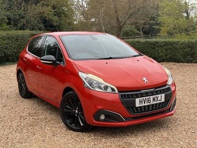 Used Peugeot 208 Allure 2016 Orange Hatchback
