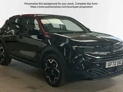 Used Vauxhall Mokka GS Line 130 HP (95 kW) 2022 Black SUV