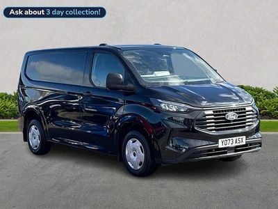 Begagnad Ford Transit Custom Trend 136 HK (100 kW) 2024 Svart Van