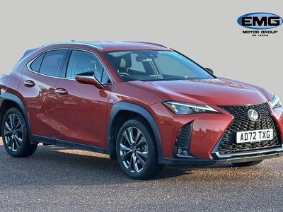 Orange Used 2022 Lexus UX Sport Design Packet SUV | £21,490 (Fair price)