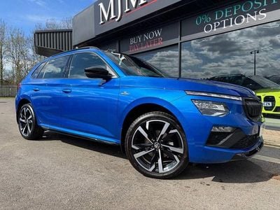 Used Skoda Kamiq Monte Carlo 150 HP (110 kW) 2024 Blue SUV