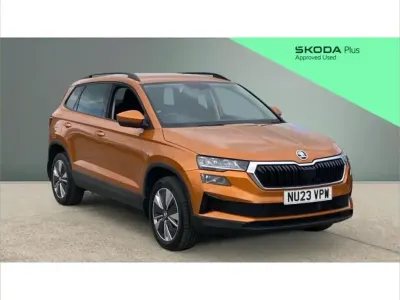 Used Skoda Karoq SE Drive 147 HP (108 kW) 2023 Orange SUV