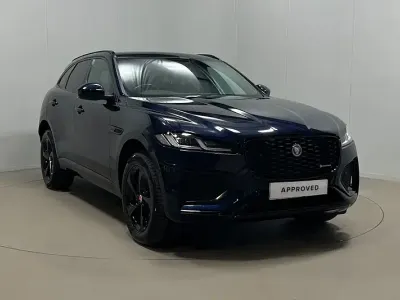 Used Jaguar F-Pace R-Dynamic 160 HP (117 kW) 2022 Blue SUV