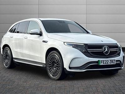 Used Mercedes EQC400 AMG Line Premium 300 kW (408 HP) 2022 White SUV