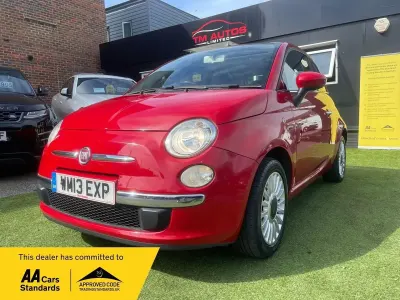 Używany Fiat 500 Lounge 69 KM (50 kW) 2013 Czerwony Hatchback