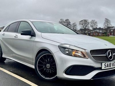 Used Mercedes A180 AMG line 122 HP (89 kW) 2018 Silver Hatchback