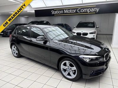 Used BMW 116 Sport Line 116 HP (85 kW) 2016 Black Hatchback