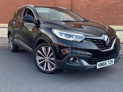 Begagnad Renault Kadjar Signature 110 HK (80 kW) 2016 Svart SUV