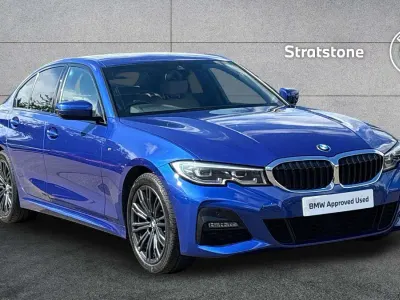 Used BMW 320 M Sport 184 HP (135 kW) 2021 Blue Sedan