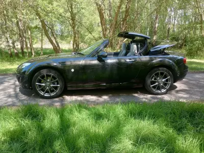 Used Mazda MX5 161 HP (118 kW) 2011 Black Cabriolet