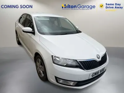 Usado Skoda Rapid SE 2016 Blanco Utilitario