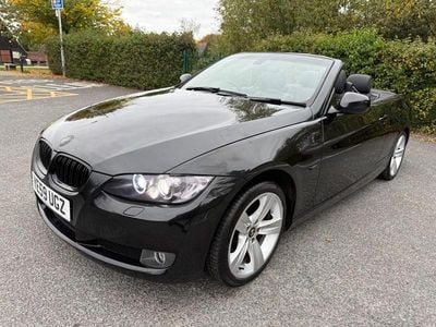 Black Used 2010 BMW 320 Cabriolet Shadowline Cabriolet | £5,590 (Fair price)