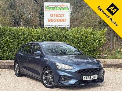 Used Ford Focus ST-Line 150 HP (110 kW) 2019 Blue Hatchback