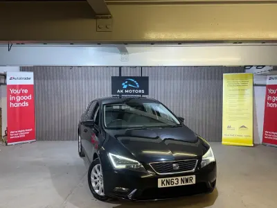 Used Seat Leon SE 110 HP (80 kW) 2013 Black Hatchback