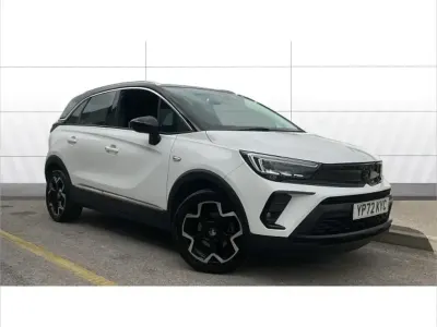 Used Vauxhall Crossland Ultimate 108 HP (79 kW) 2022 White SUV