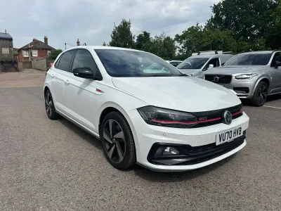 Used VW Polo GTI 200 HP (147 kW) 2020 White Hatchback