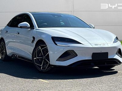 New BYD Seal Design 389 kW (530 HP) 2025 White Sedan