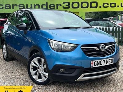 Blue Used 2018 Vauxhall Crossland X S SUV | £6,800 (Fair price)