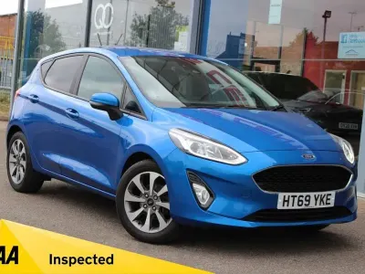 Used Ford Fiesta Trend 95 HP (69 kW) 2020 Blue Hatchback