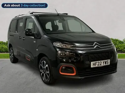 Used Citroën Berlingo XTR 130 HP (95 kW) 2022 Black MPV