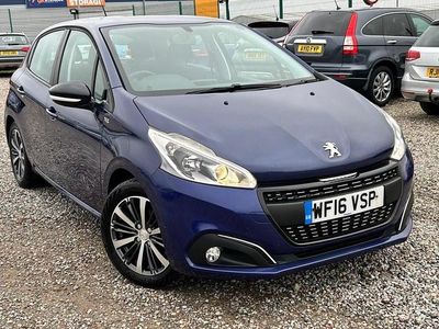 Blue Used 2016 Peugeot 208 Hatchback | £5,995 (Fair price)