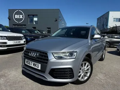 Begagnad Audi Q3 Sport 184 HK (135 kW) 2018 Silver SUV