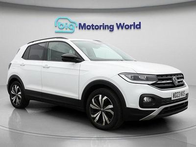 Used VW T-Cross Black Edition 110 HP (80 kW) 2023 White SUV