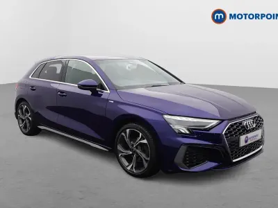 Used Audi A3 S-Line 2023 Blue Sedan