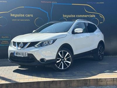 Begagnad Nissan Qashqai Tekna 2014 Vit SUV