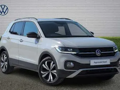 Used VW T-Cross Black Edition 110 HP (80 kW) 2022 Grey SUV