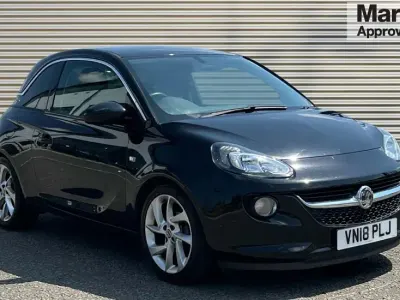 Used Vauxhall Adam Slam 100 HP (73 kW) 2018 Black Hatchback