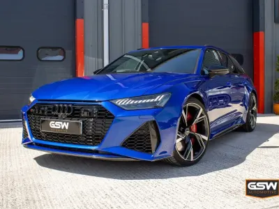 Used Audi RS6 Design 600 HP (441 kW) 2022 Blue Estate