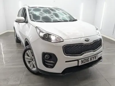 Gebraucht Kia Sportage 130 PS (95 kW) 2016 Weiß SUV