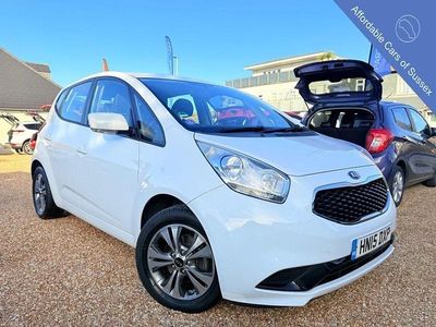 Used Kia Venga 89 HP (65 kW) 2015 White Hatchback
