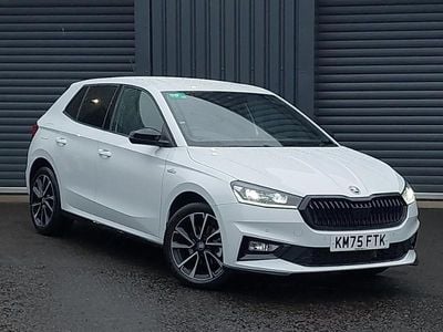 Used Skoda Fabia Monte Carlo 116 HP (85 kW) 2025 White Hatchback