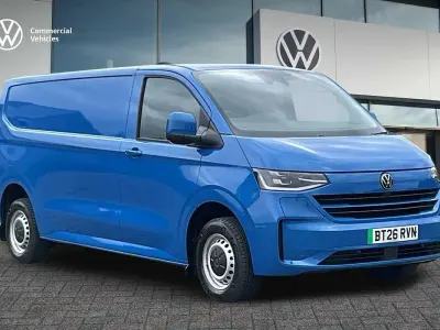 New VW T7 100 kW (136 HP) 2026 Mid blue Van