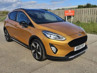 Used Ford Fiesta Active 2019 Yellow Hatchback