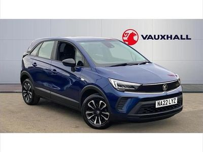 Used Vauxhall Crossland Design Edition 110 HP (80 kW) 2022 Blue SUV