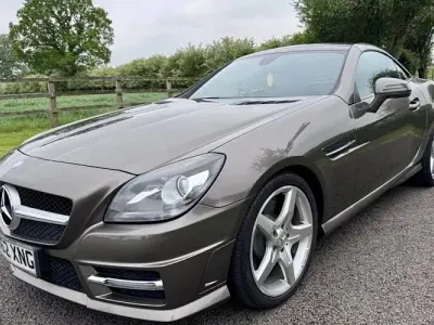 Used Mercedes SLK350 AMG 306 HP (225 kW) 2013 Grey Cabriolet