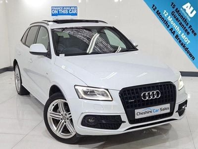White Used 2013 Audi Q5 S-line plus SUV | £7,795 (Fair price)