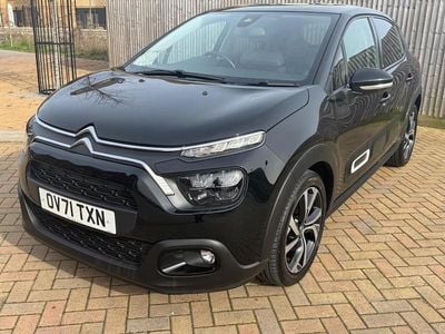 Used Citroën C3 PureTech 82 HP (60 kW) 2021 Black Hatchback