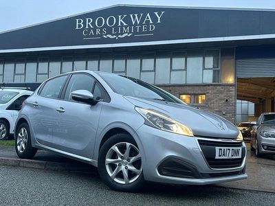 Silver Used 2017 Peugeot 208 Active Hatchback | £4,790 (Fair price)