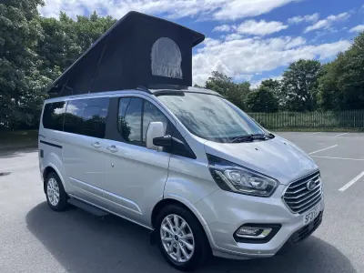 Used Ford Transit Custom Limited 130 HP (95 kW) 2021 Silver Sedan