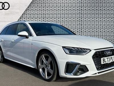 Used Audi A4 S-Line 204 HP (150 kW) 2024 White Estate