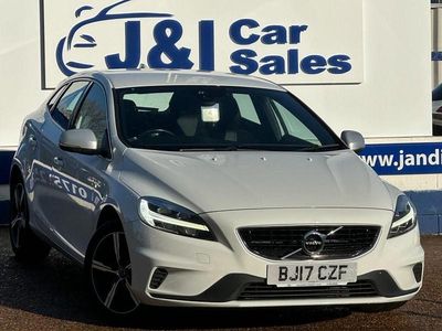 White Used 2017 Volvo V40 R-Design Hatchback | £9,695 (Fair price)