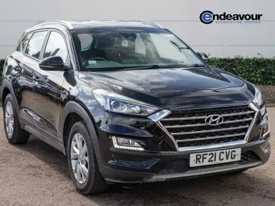 Begagnad Hyundai Tucson SE 177 HK (130 kW) 2021 Svart SUV