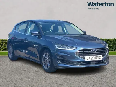 Used Ford Focus Titanium 2023 Blue Hatchback